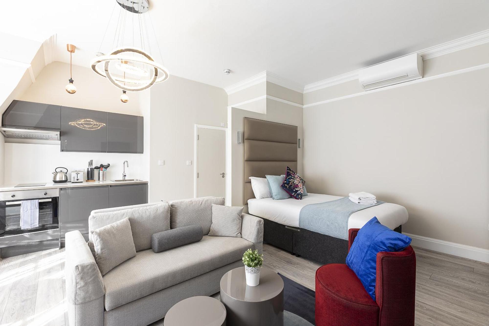Air Conditioned Apt High St Kensington London Eksteriør bilde
